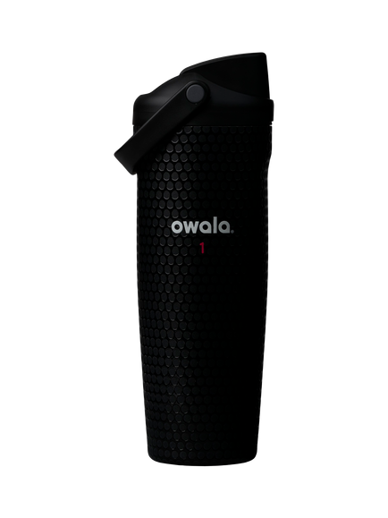 Owala Sway Drinks Bottle Golf Black, 850ml, Black