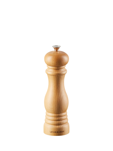 Le Creuset Beech Wood Pepper Mill, Natural
