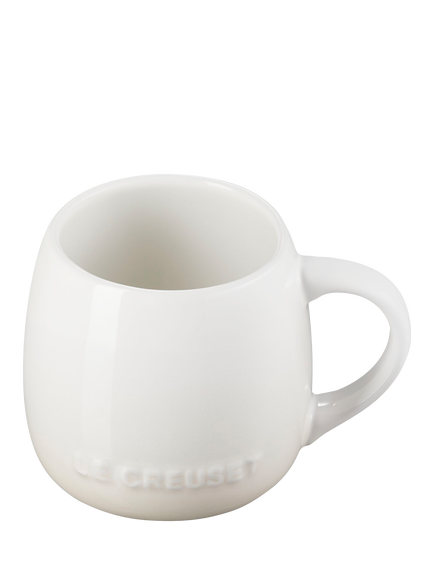 Le Creuset Stoneware Coupe Mug, 320ml, Meringue