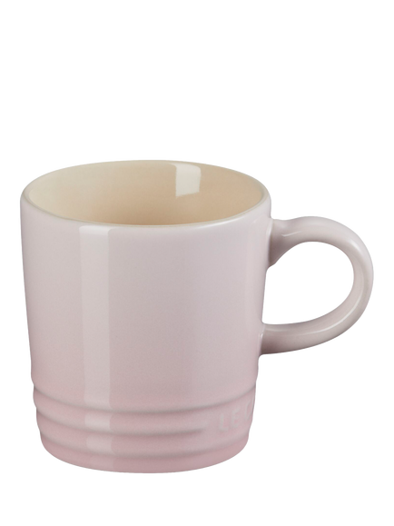 Le Creuset Stoneware Espresso Mug, 100ml, Shell Pink, Shell Pink