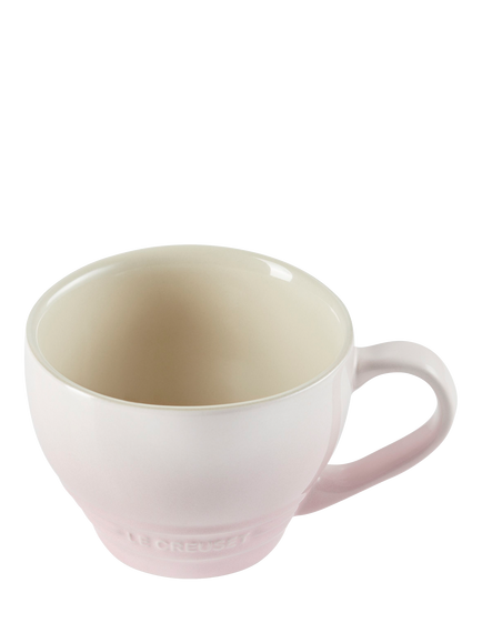 Le Creuset Stoneware Grand Mug, 400ml, Shell Pink - view 2, Shell Pink