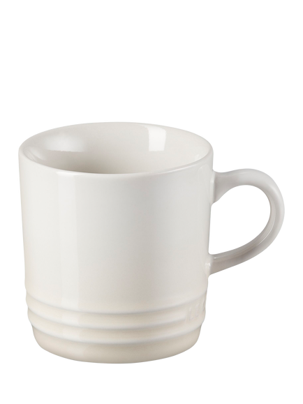 Le Creuset Stoneware Cappuccino Mug, 200ml, Meringue, Meringue