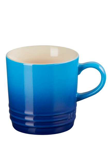 Le Creuset Stoneware Cappuccino Mug, 200ml, Azure, Azure