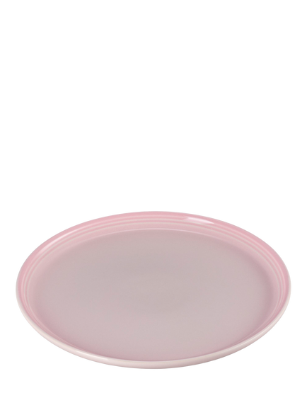 Le Creuset Stoneware Coupe Side Plate, 21.8cm, Shell Pink - view 2, Shell Pink