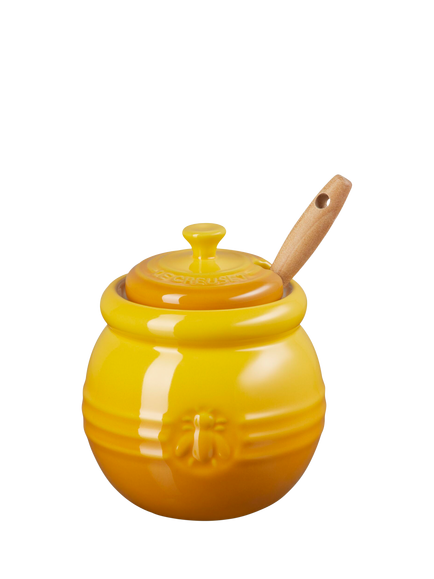 Le Creuset Stoneware Honey Pot & Dipper, Nectar, Nectar