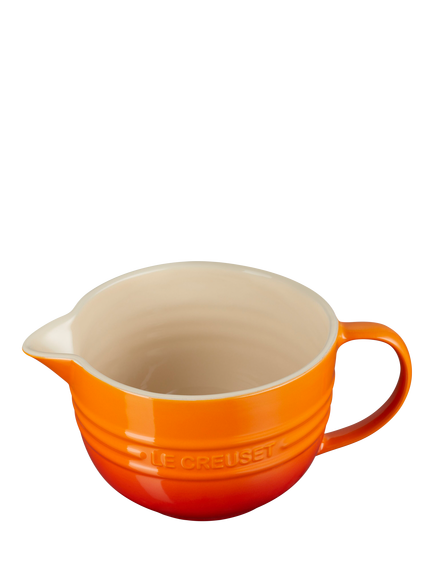 Le Creuset Stoneware Mixing Jug, 2L, Volcanic - view 2, Volcanic