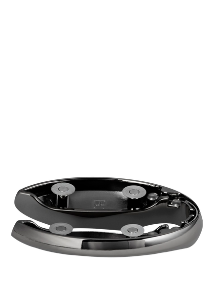 Le Creuset Wine Bottle Metal Foil Cutter, Black Nickel - view 2, Stainless Steel