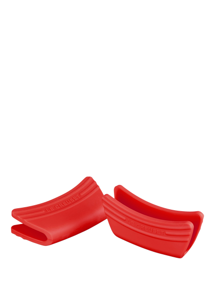 Le Creuset Silicone Pot Handle Grips, Cerise - view 2, Cerise
