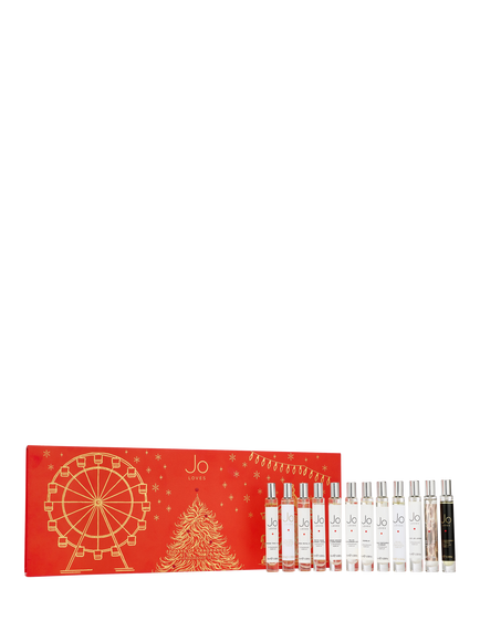 Jo Loves 12 Days of Fragrance A Christmas Fragrance Gift Set, 12 x 10mls, 