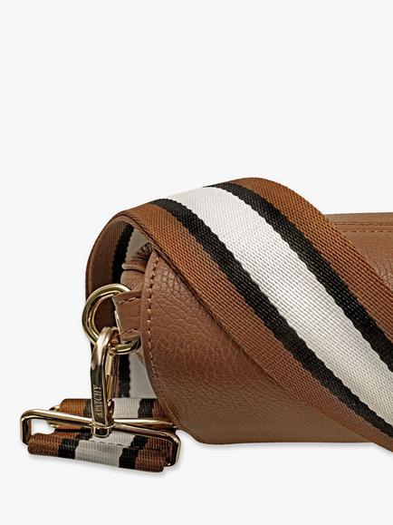 Apatchy London Maisie Midi Leather Bag, Tan - view 2, Tan