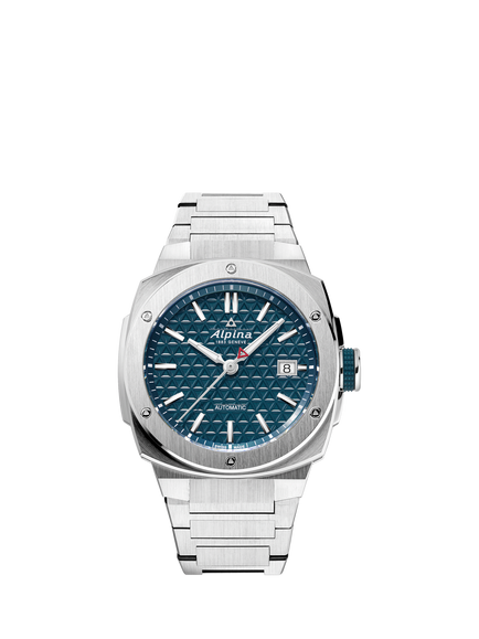 Alpina AL-525TB3AE6B Men's Alpiner Extreme Automatic Bracelet Strap Watch, Silver, Silver