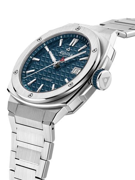 Alpina AL-525TB3AE6B Men's Alpiner Extreme Automatic Bracelet Strap Watch, Silver - view 2, Silver