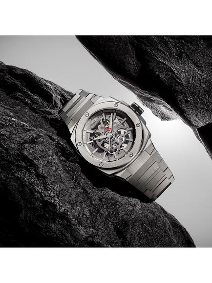 Alpina AL-520GSKT3AE6B Men's Alpina X The Real Time Show Seastrong Diver Extreme Automatic Special Edition Rubber Strap Watch, Silver - view 2, Silver