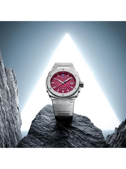 Alpina AL-140BRG3AE6B Men's Alpiner Extreme Solarmetre Solar Powered Bracelet Strap Watch, Silver - view 2, Silver