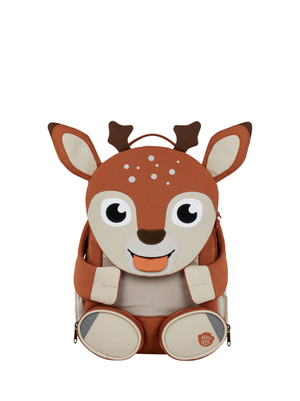 Affenzahn Kids' Large Friend Deer Backpack, Brown, Brown