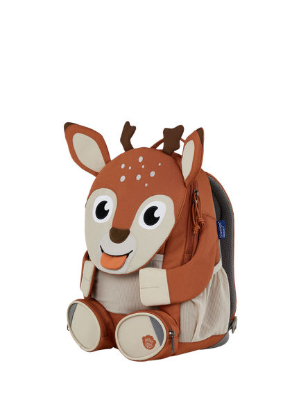 Affenzahn Kids' Large Friend Deer Backpack, Brown - view 2, Brown