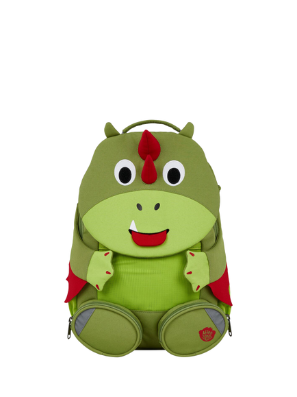 Affenzahn Kids' Large Friend Dragon Backpack, Green, Green