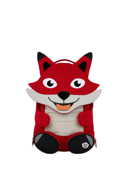 Affenzahn Kids' Large Friend Fox Backpack, Red, Red