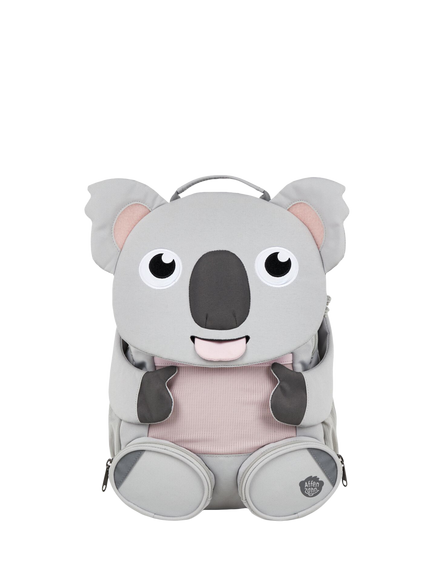 Affenzahn Kids' Large Friend Koala Backpack, Grey, Grey