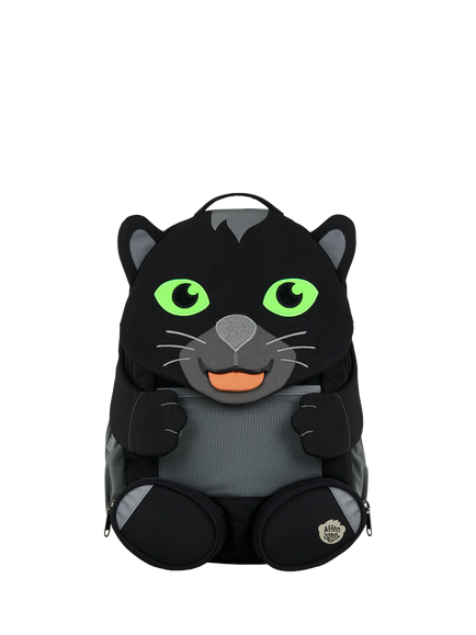 Affenzahn Kids' Large Friend Panther Backpack, Black, Black