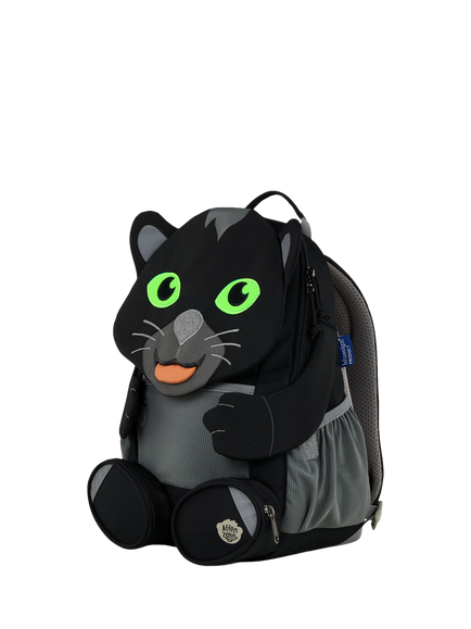 Affenzahn Kids' Large Friend Panther Backpack, Black - view 2, Black