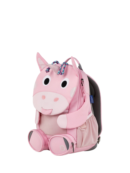 Affenzahn Kids' Large Friend Unicorn Backpack, Rose - view 2, Rose
