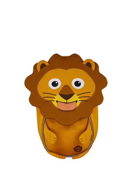 Affenzahn Kids' Small Friend Lion Backpack, Yellow, Yellow