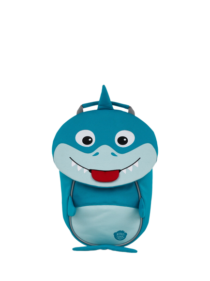 Affenzahn Kids' Small Friend Shark Backpack, Blue, Blue