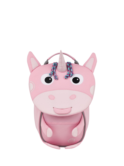 Affenzahn Kids' Small Friend Unicorn Backpack, Rose, Rose
