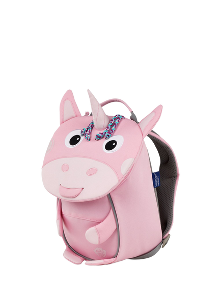 Affenzahn Kids' Small Friend Unicorn Backpack, Rose - view 2, Rose