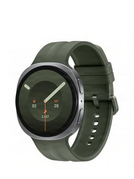 Samsung Galaxy Watch9, Bluetooth, Galaxy AI, Aluminium with Silicone Strap, 44mm, Silver