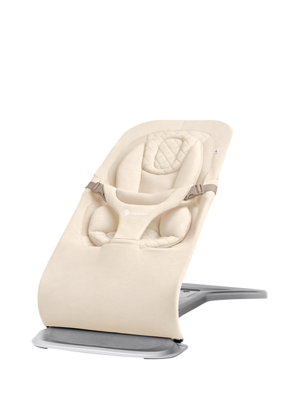 Ergobaby Evolve Baby Bouncer, Cream, Cream