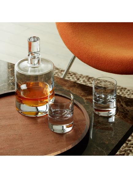 LSA International Boris Glass Whisky Decanter & Tumblers Set, Clear - view 2, Clear