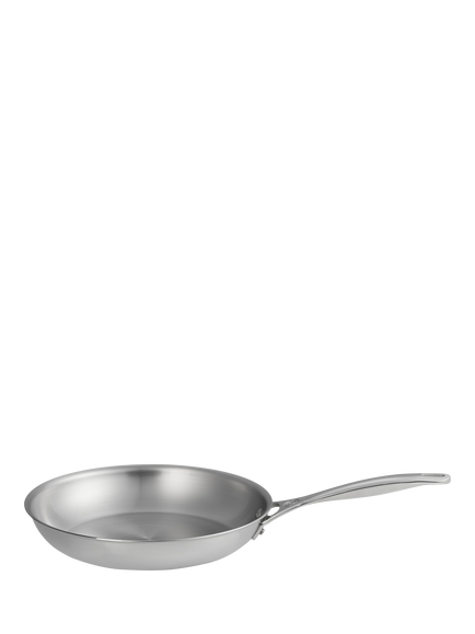 Le Creuset Signature Stainless Steel Uncoated Frying Pan, 26cm, Stainless Steel