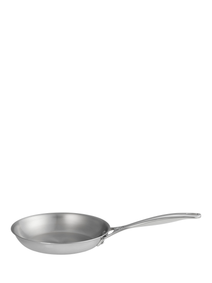 Le Creuset Signature Stainless Steel Uncoated Frying Pan, 20cm, Stainless Steel