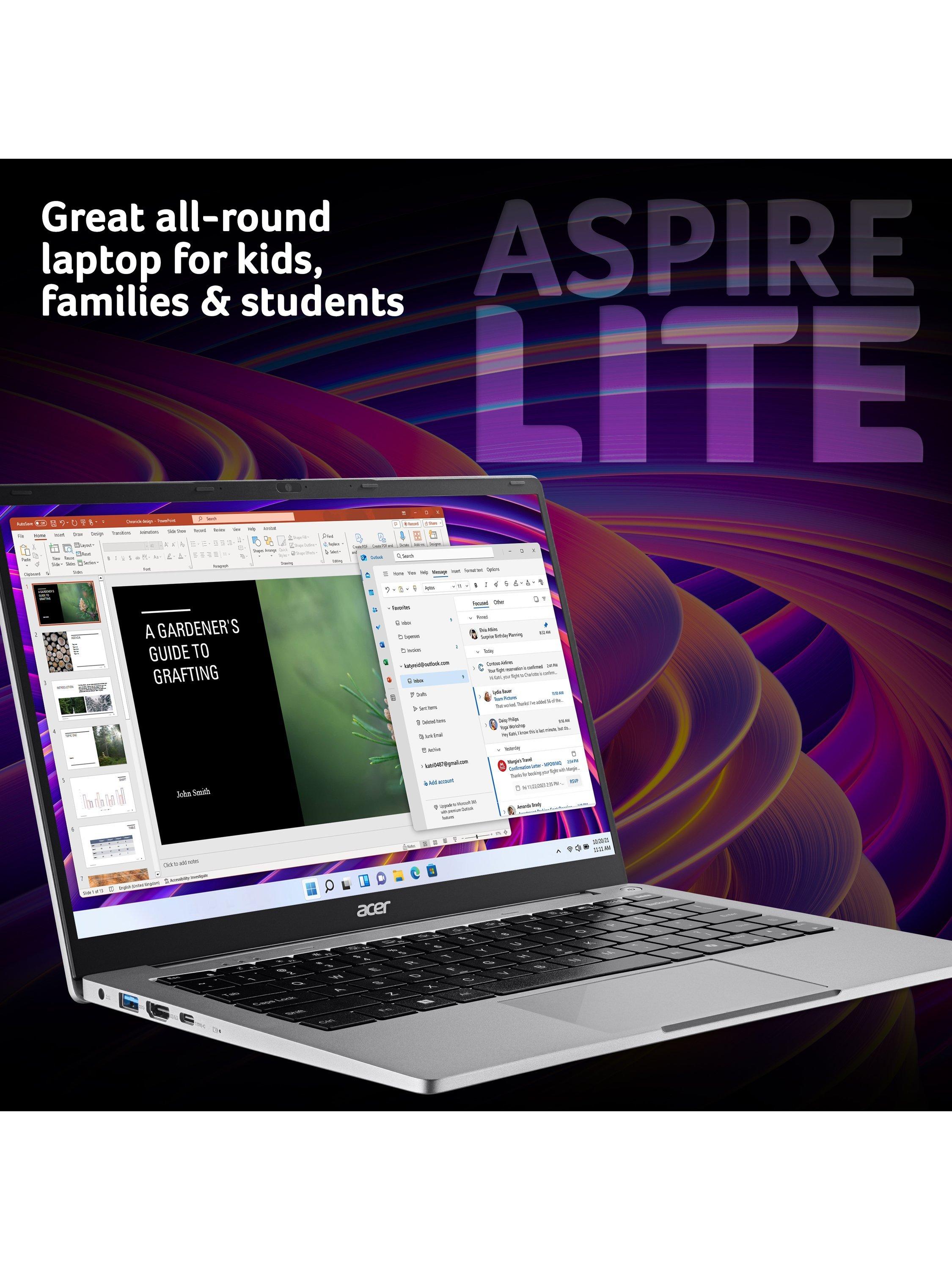Acer Aspire Lite 14 AL14-36P Laptop, Intel Celeron Processor, 8GB RAM ...