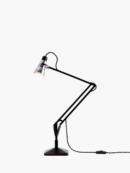 Anglepoise Original 315 Navigator Desk Lamp, Satin Black, Satin Black