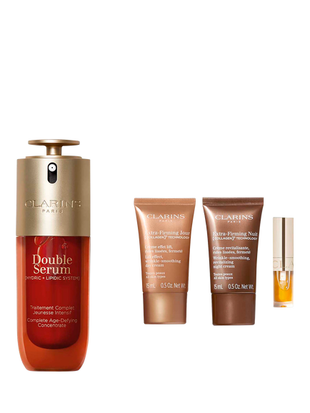 Clarins Double Serum & Extra-Firming Collection Skincare Gift Set - view 2, 
