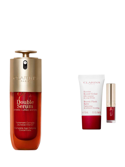 Clarins Double Serum 75ml Collection Skincare Gift Set - view 2, 