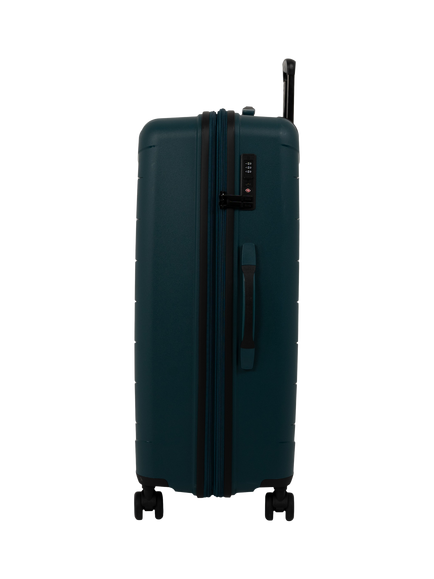 Rock Resilient Large 78cm Expandable 8-Wheel Suitcase, 100/110 - view 2, Teal