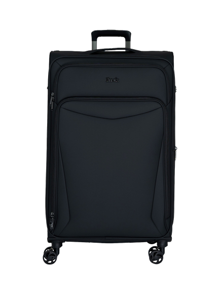 Rock Luggage Vitality Large 80cm Expandable 8-Wheel Suitcase, 102/111L - view 2, Black