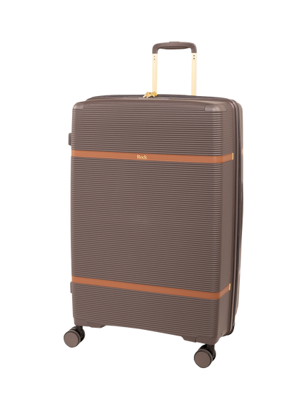 Rock Medina 3-Piece Suitcase Set, Brown - view 2, Brown
