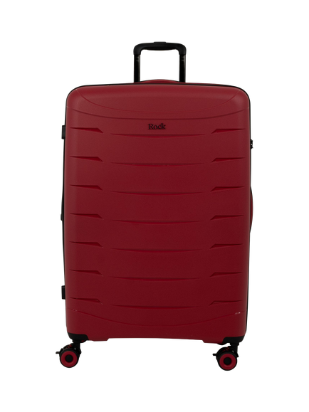 Rock Resilient 3-Piece Suitcase Set, Red - view 2, Red