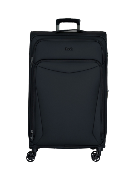 Rock Luggage Vitality 3-Piece Expandable 8-Wheel Suitcase Set - view 2, Black