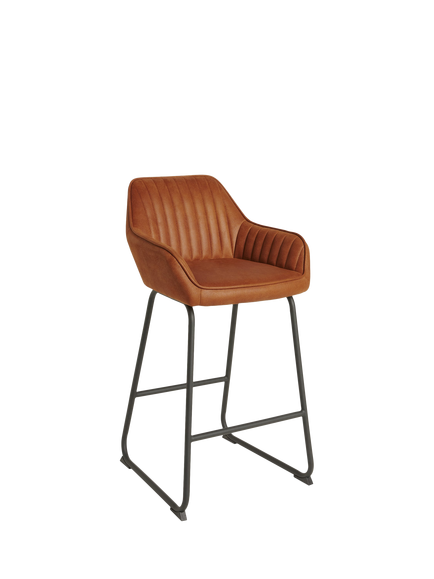 John Lewis OUTLET Brooks II Bar Stool, Like New, Whisky, Whisky