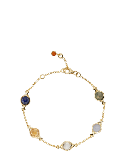 Auree Palma Gemstone Friendship Bracelet, Gold, Moonstone