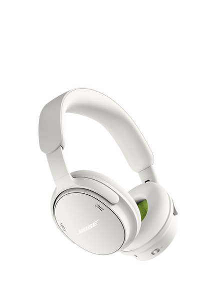 Bose QuietComfort (2nd Gen) Noise Cancelling Over-Ear Wireless Bluetooth Headphones with Mic/Remote, White Smoke, White Smoke