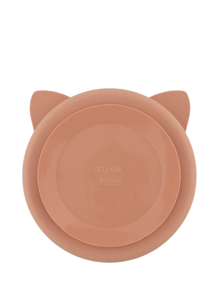 Trixie Mrs. Cat Silicone Suction Sectional Plate - view 2, Multi