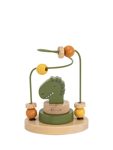 Trixie Mr. Dino Wooden Bead Maze - view 2, Multi