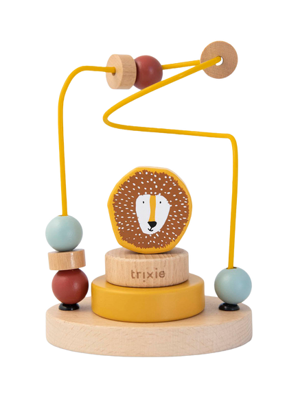 Trixie Mr. Lion Wooden Bead Maze, Multi
